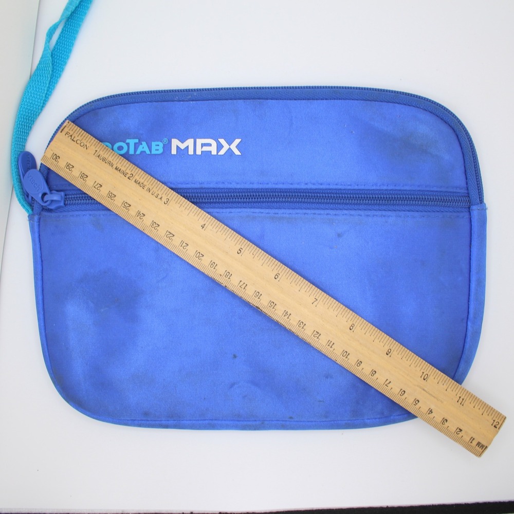 VTech InnoTab MAX Tablet Case Blue Zippered Carrying‎ Bag Protective Cover
